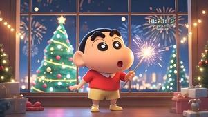 新年夜蜡笔小新