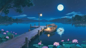 夜泊