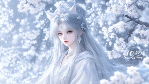 银狐少女