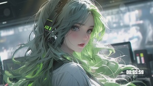 4k 赛博美少女