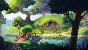 霍比特人小屋