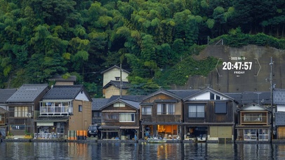4K京都海边小镇