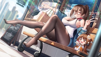 夏日阳光美少女