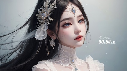 4K清纯气质古风女神