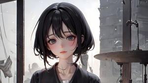 清纯的女孩