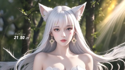 纯欲系狐耳美少女