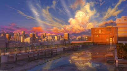 天台天空（6K 唯美）