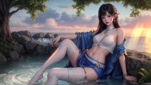 唯美精灵耳纯欲少女