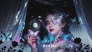 赛博少女的暗夜私语