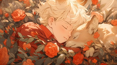 旧漫 小王子与狐狸