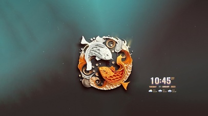 太极锦鲤 4K 好运锦鲤 锦鲤