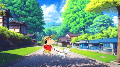 休闲时光的小新