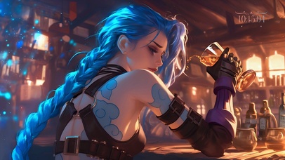 酒吧买醉落泪金克丝