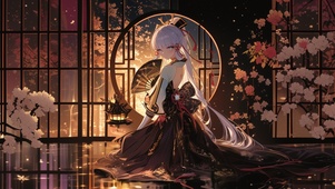 雪墨壁纸丨神里绫华丨唯美古风丨