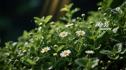 小清新春日绿植壁纸