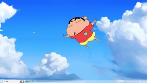 飞翔的蜡笔小新