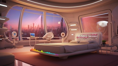 4K科幻赛博房间