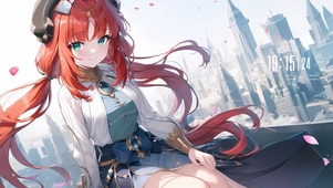 城市红发少女