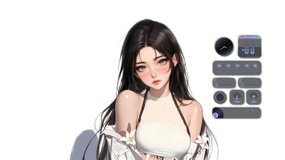 4K 唯美治愈神颜女孩