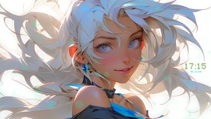 精灵荧光少女
