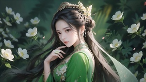 4k古风唯美少女