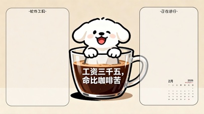 趣味分区-命比咖啡苦