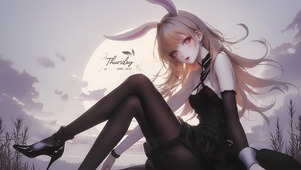 黑丝兔女郎