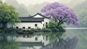 如诗如画江南美景