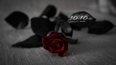 4k暗黑玫瑰桌面壁纸