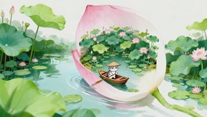 莲池童趣