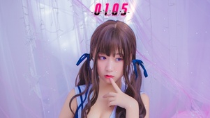 双马尾性感美女