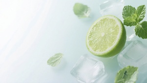 青柠薄荷气泡水