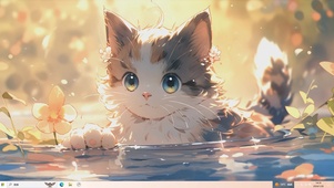 夏日小猫