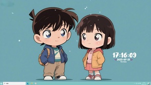 柯南和小兰