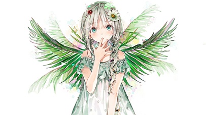 挥动翅膀的女孩