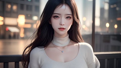 4k清纯可爱美女