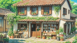 开满鲜花的书店
