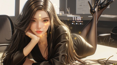 她走进来像把一段老电影拉回当下