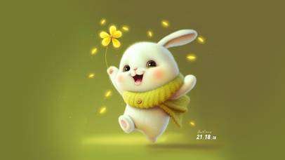 给你带来治愈的兔子