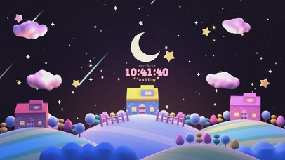 4K可爱治愈3D卡通世界