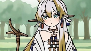 明日方舟黍呆萌年限手绘风3看你