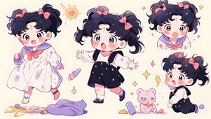 可爱动漫女孩