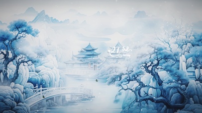 古风山水AI水墨画