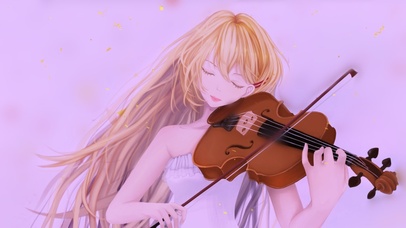 拉小提琴的女孩