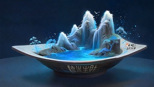 一展（盏）宏图福水生财