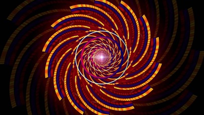 炫酷粒子光环(无限循环)