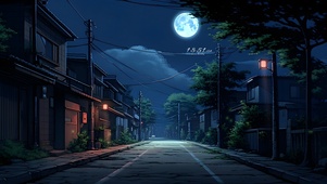 夜晚街道