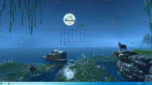 月下之鹿小清新