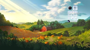 治愈动漫田园风景