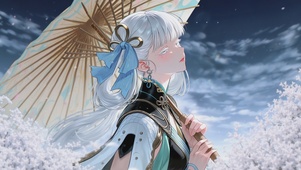 霜色樱华